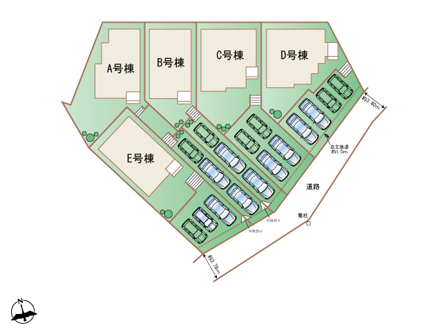 ハートフルタウン八重瀬町具志頭321番の見取り図