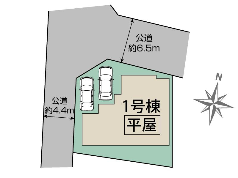 ブルーミングガーデン千葉市若葉区加曽利町２期１棟の見取り図