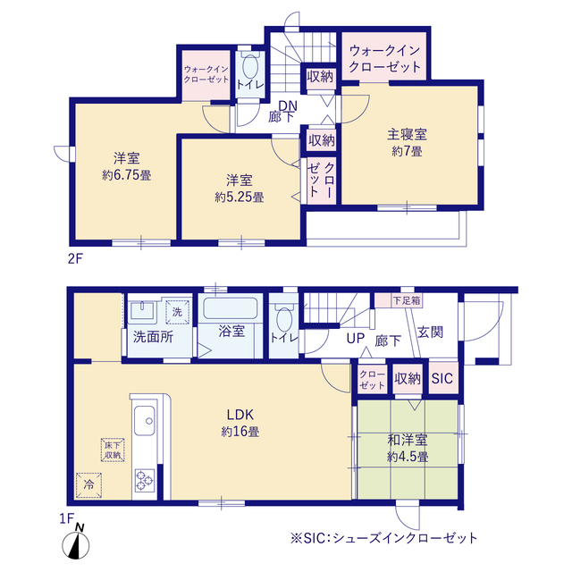 グラファーレ4292岩国市元町１棟の見取り図