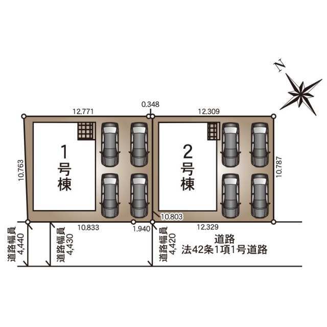 クレイドルガーデン大村市諏訪 第3の見取り図