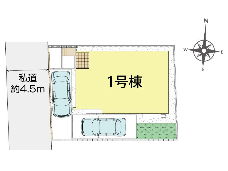 ブルーミングガーデン市原市辰巳台東５丁目１棟の見取り図