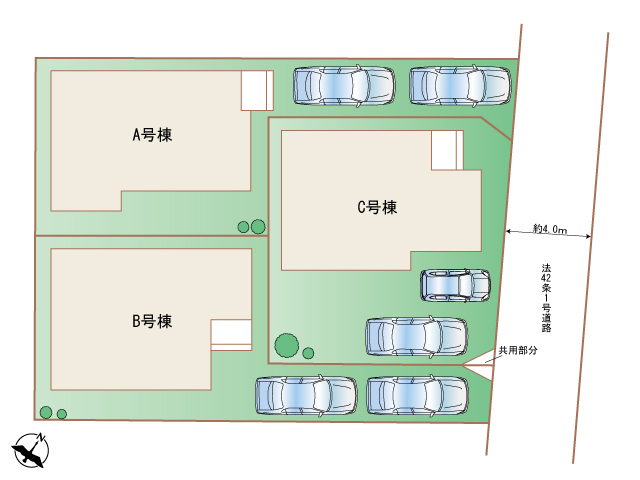 ハートフルタウン桶川上日出谷1269番の見取り図