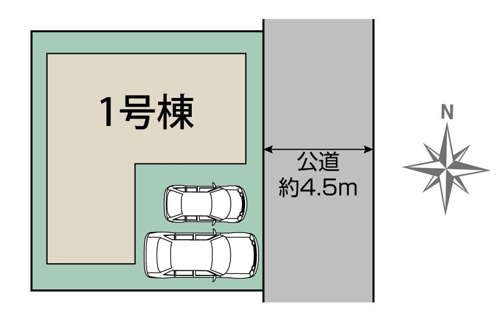 ブルーミングガーデン新座市石神５丁目１棟の見取り図