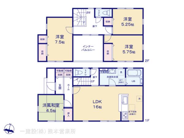 リーブルガーデン北区麻生田第七の見取り図