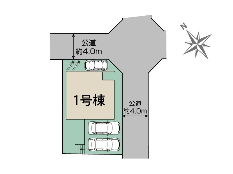 ブルーミングガーデン豊田市平山町１丁目１棟の見取り図