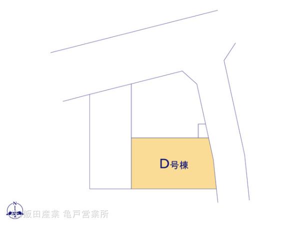 ハートフルタウン足立区扇3丁目3801番の見取り図