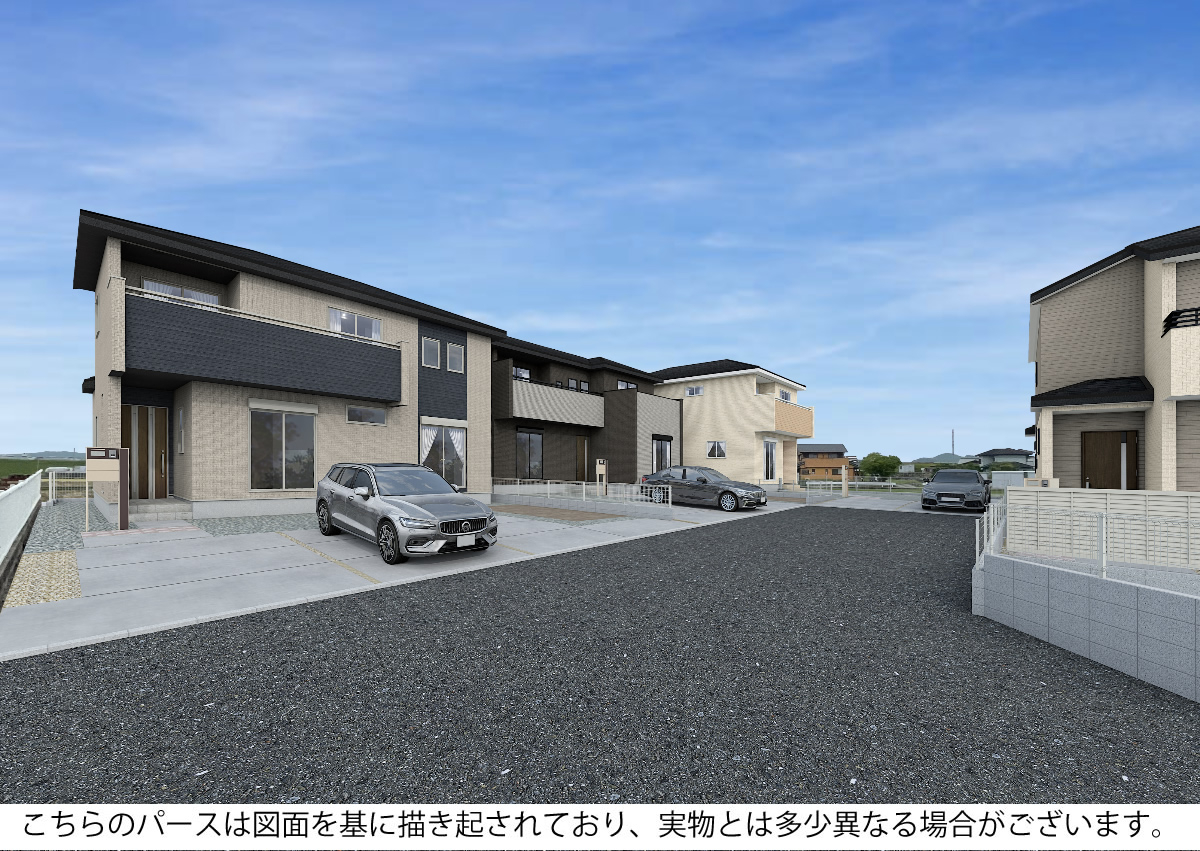 ブルーミングガーデン中間市垣生６棟の外観②