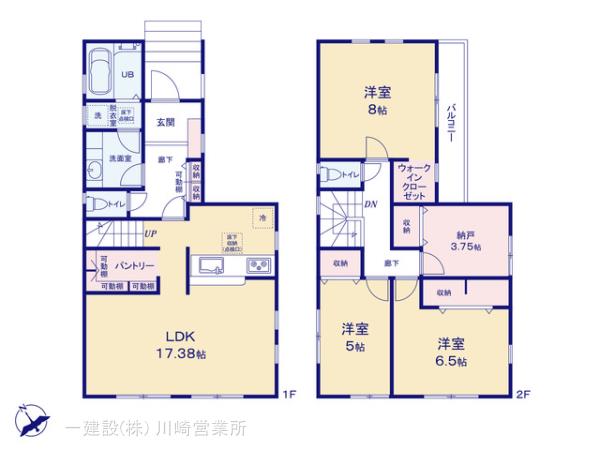 リーブルガーデン保土ヶ谷区狩場町の見取り図