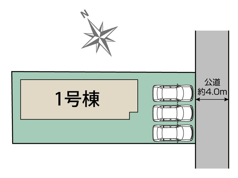 ブルーミングガーデン深谷市上野台２期１棟の見取り図