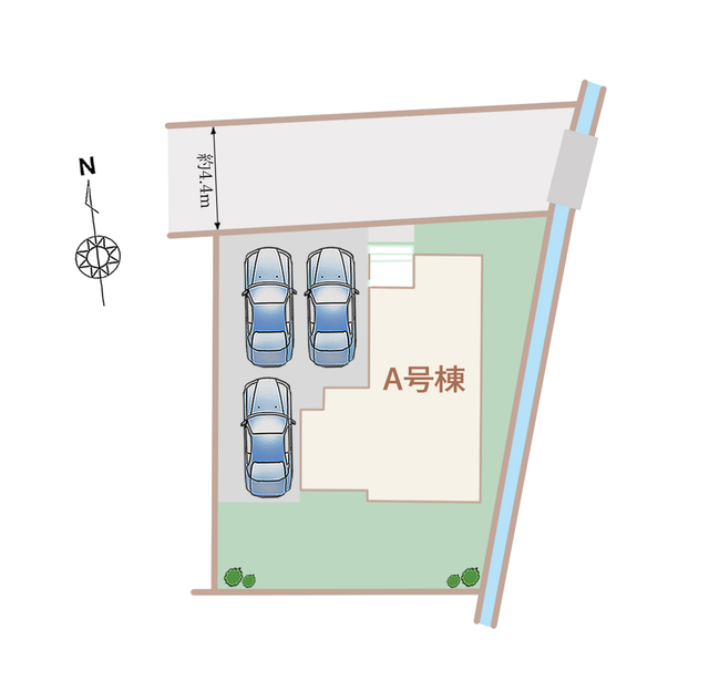 ハートフルタウン(春)大治町長牧7期の外観②