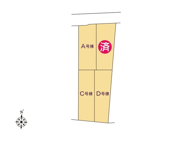 ハートフルタウン浜見台2丁目19の見取り図