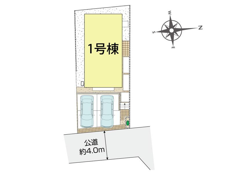 ブルーミングガーデン府中市小柳町４丁目１棟の見取り図