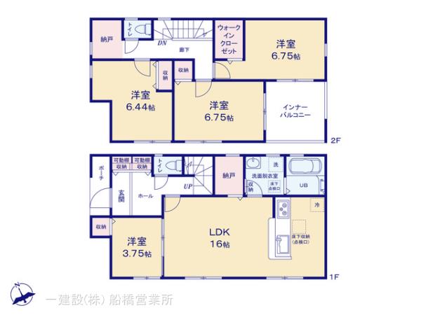 リーブルガーデン西志津４丁目の見取り図