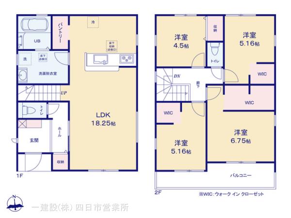 リーブルガーデン鈴鹿市東玉垣町第8の見取り図