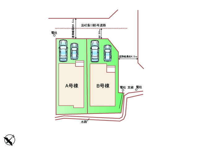 ハートフルタウン二見町西二見724番の見取り図