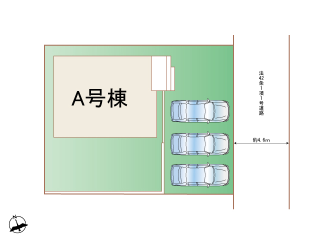 ハートフルタウン横浜市保土ヶ谷区新桜ｹ丘2丁目279番の見取り図