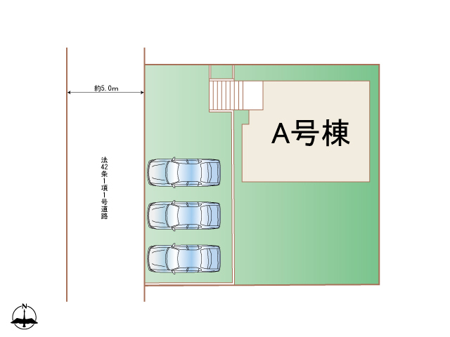 ハートフルタウン横浜市栄区長倉町1499番の見取り図