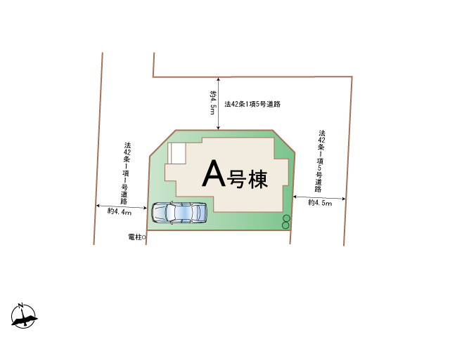 ハートフルタウン茅ｹ崎市香川4丁目983番の見取り図