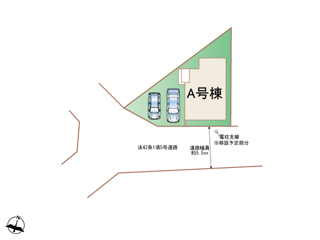 ハートフルタウン梅ヶ香町1丁目2番の見取り図