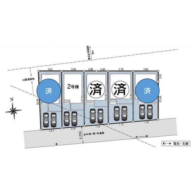 クレイドルガーデン立川市幸町 第7の見取り図