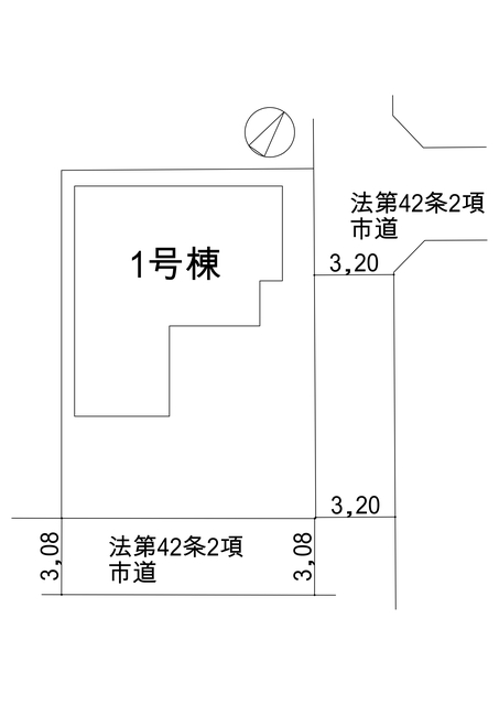リナージュ四日市小古曽５丁目　第１期の見取り図