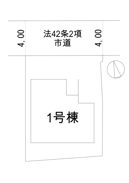 リナージュ四日市浜一色町　第１期の見取り図