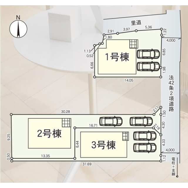 クレイドルガーデン奈良市東九条町 第20の見取り図