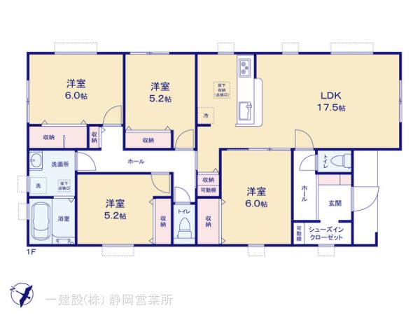 リーブルガーデン吉田町住吉7期の見取り図