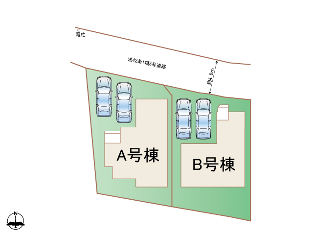 ハートフルタウン加古川平岡町土山31番の見取り図