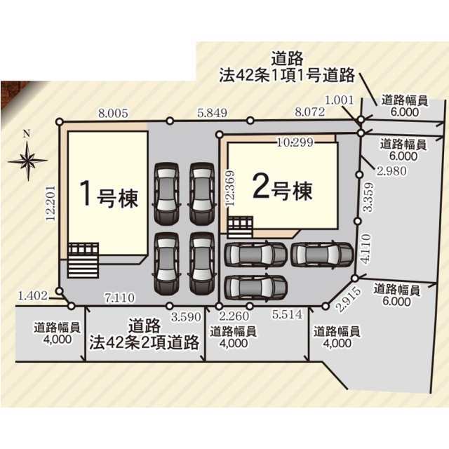 クレイドルガーデン沼津市大岡 第32の見取り図