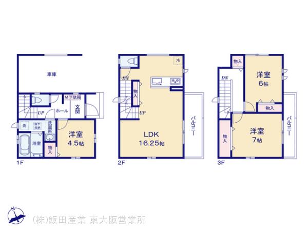 ハートフルタウン堺西区浜寺船尾町西4丁523番の見取り図