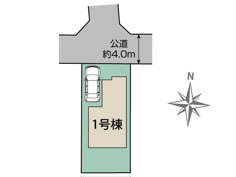ブルーミングガーデン小平市学園東町１丁目１棟の見取り図