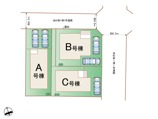 ハートフルタウン恵和町30番の見取り図