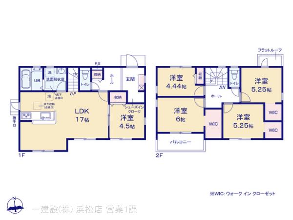 リーブルガーデン磐田福田２０期の見取り図