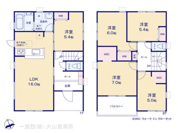 リーブルガーデン扶桑町高雄薬師堂の見取り図