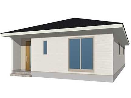 ■1号棟（※パースはイメージです。実際の色合いと異なる場合がございます。）