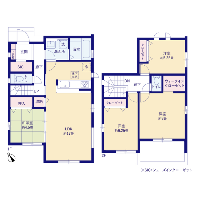 グラファーレ4207松戸市高柳新田１棟の見取り図