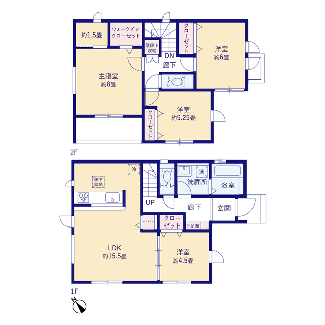 グラファーレ4237岡崎市矢作町３棟の見取り図