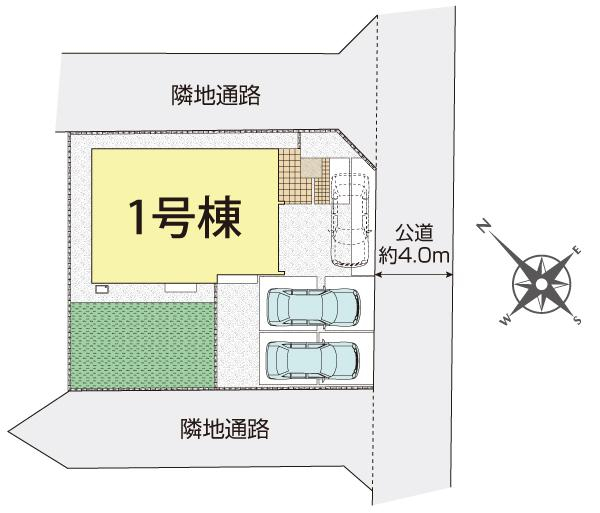 ブルーミングガーデン千葉市若葉区若松町１棟の見取り図