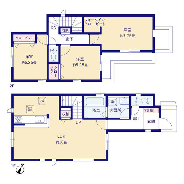 グラファーレ4315市川市香取３棟の見取り図