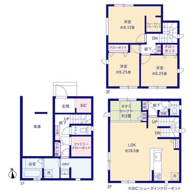 グラファーレ4392広島市宇品東２棟の見取り図
