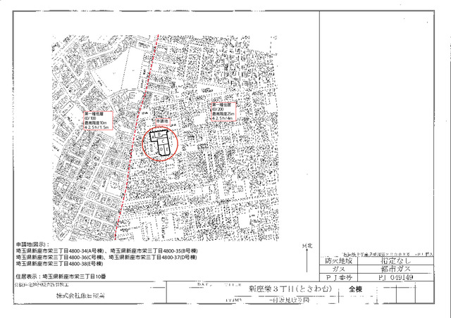 ハートフルタウン新座栄3丁目の見取り図