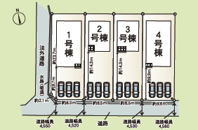 クレイドルガーデン御嵩町中 第4の見取り図