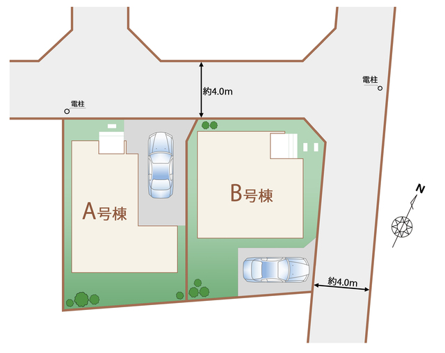 ハートフルタウン練馬大泉学園町2丁目2272番の見取り図