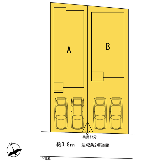 ハートフルタウン相模原市南区西大沼3丁目3605番の見取り図