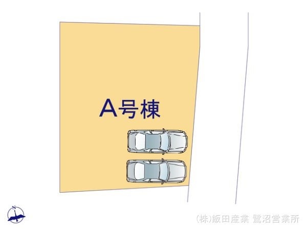 ハートフルタウン大和市福田1555番の見取り図