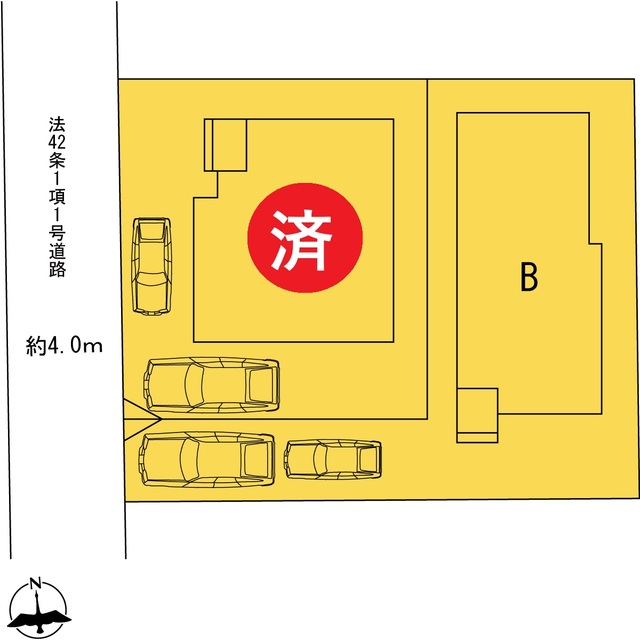 ハートフルタウン川崎市麻生区百合丘3丁目8番の見取り図