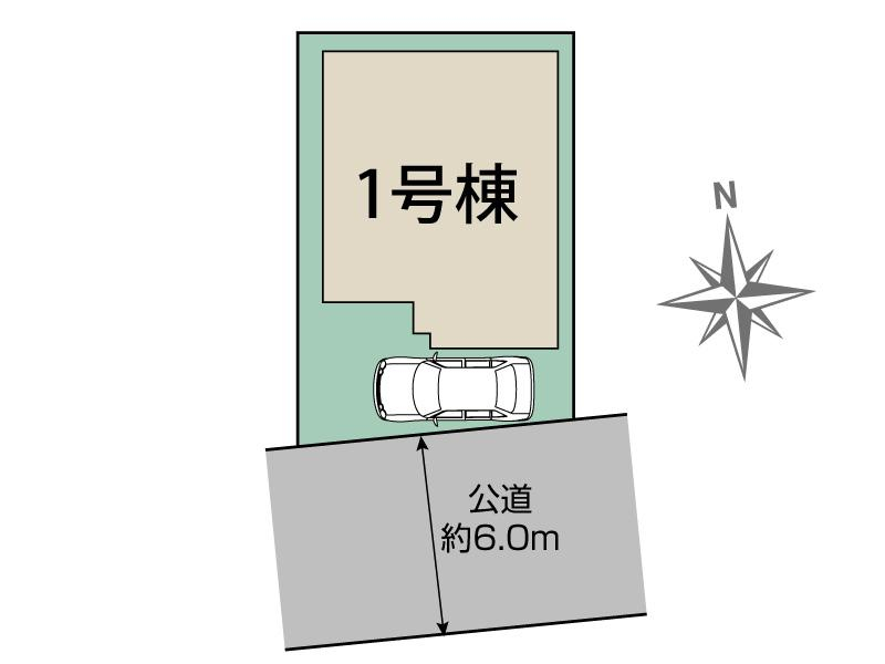 ブルーミングガーデン川口市前川２丁目１棟の見取り図