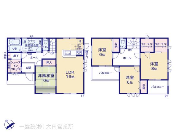 リーブルガーデン大泉第１５寄木戸の見取り図