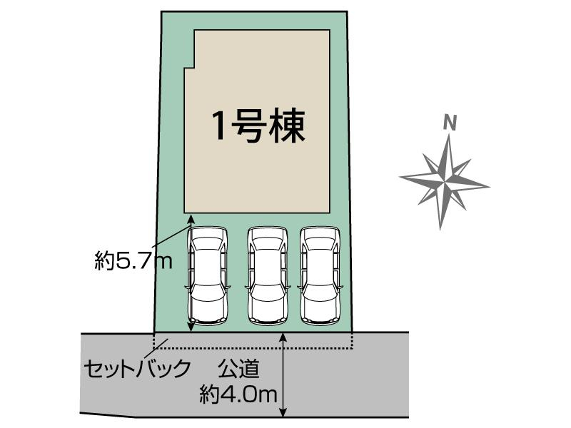 ブルーミングガーデン秦野市桜町１丁目１棟の見取り図